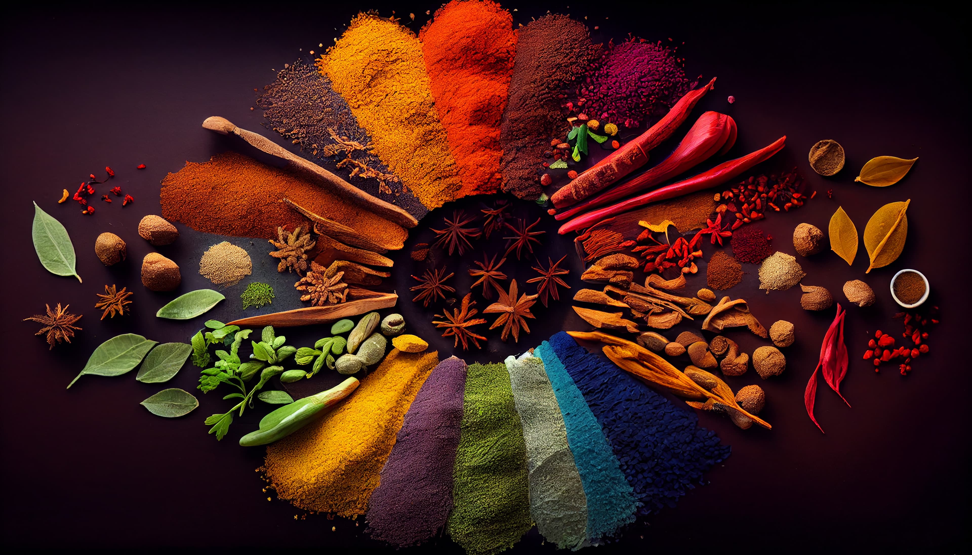 The Vibrant Palette of Exotic Spices