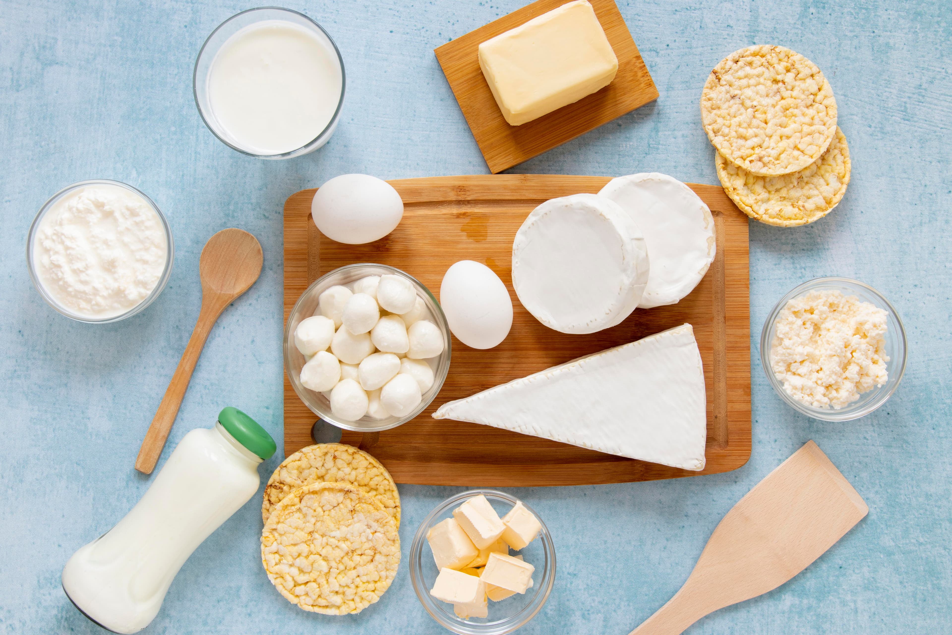 Assorted Dairy Products and Ingredients