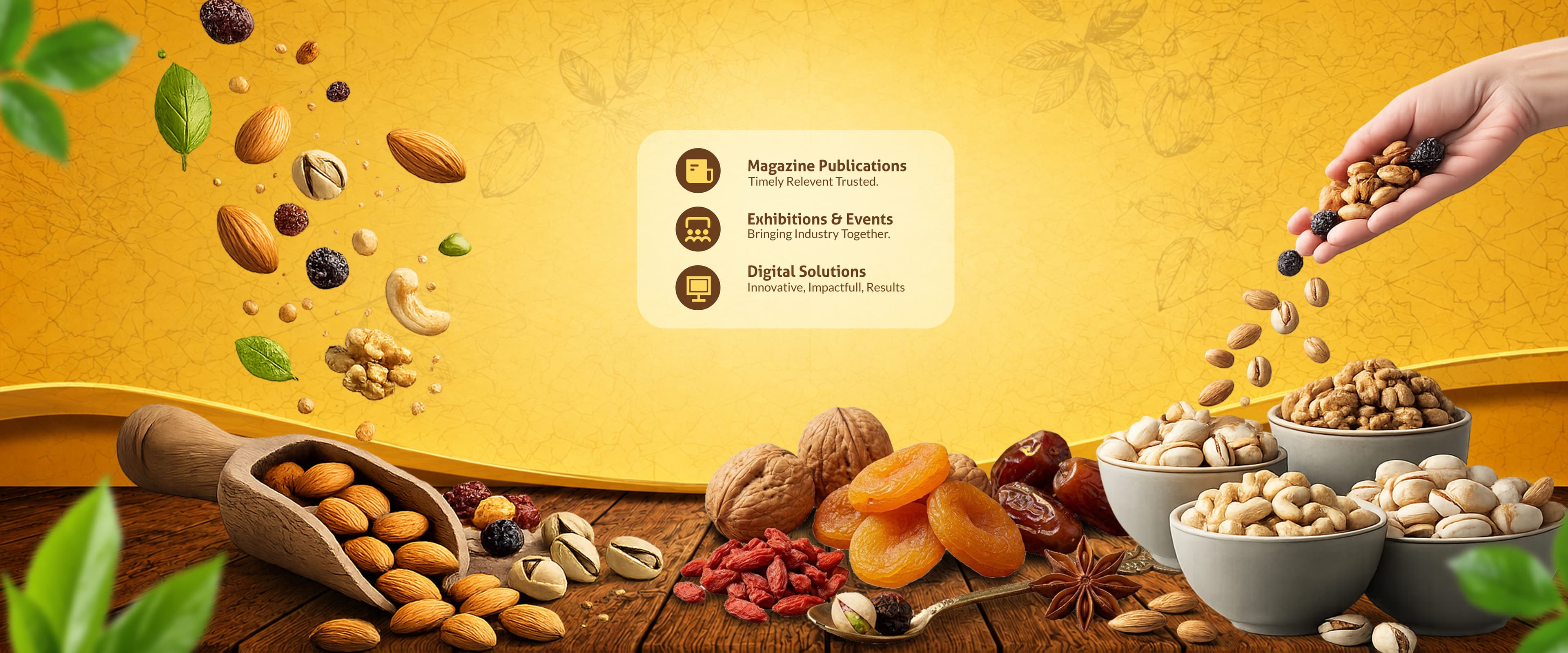 Reach the Dry Fruits & Nuts Industry with KNS Digital Media.